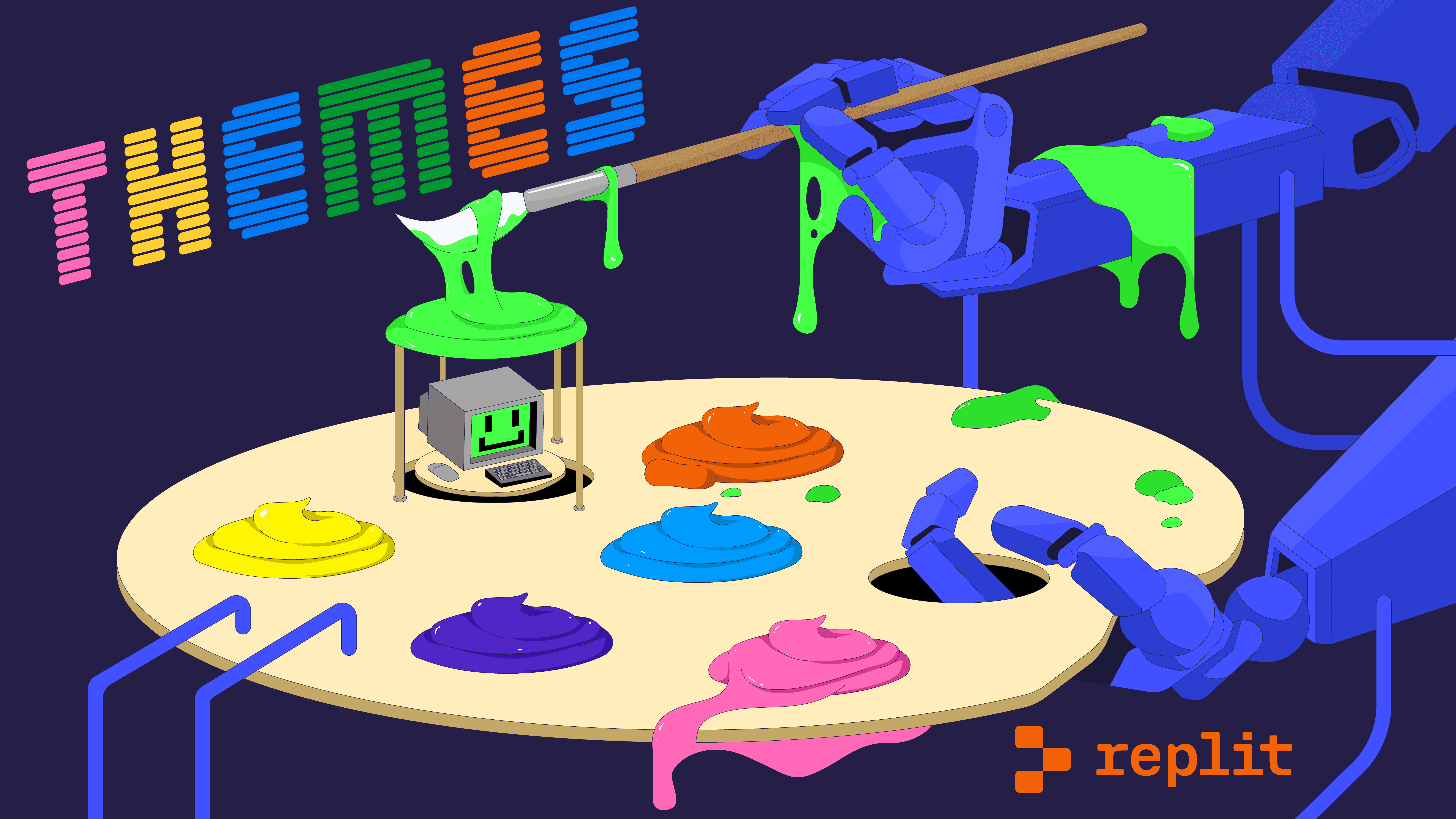 Replit запустил кастомные темы: цвет IDE и подсветка синтаксиса