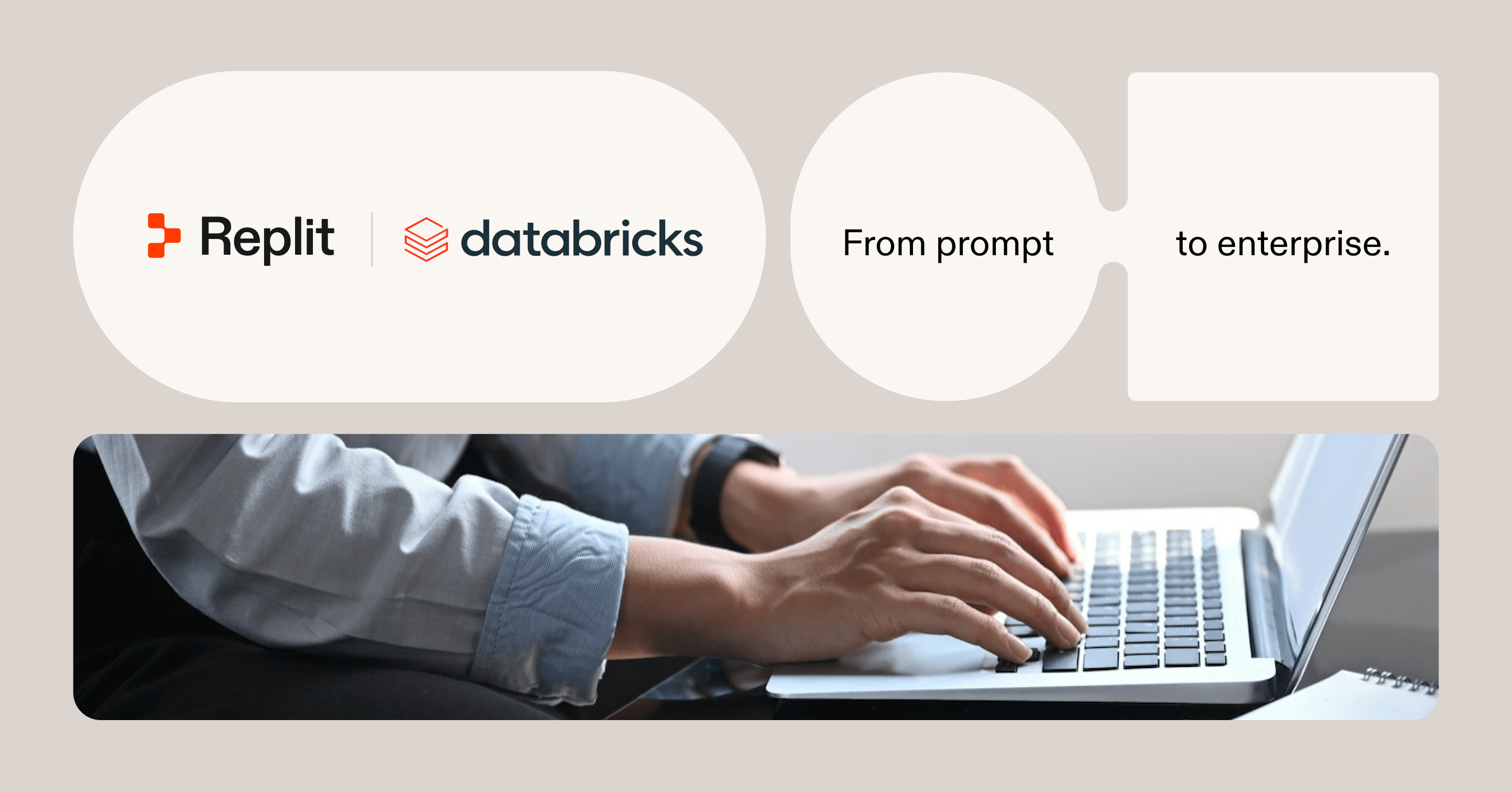 Интерфейс приложения в Replit и слой governance Databricks с индивидуальными правами Unity Catalog на каждого пользователя.