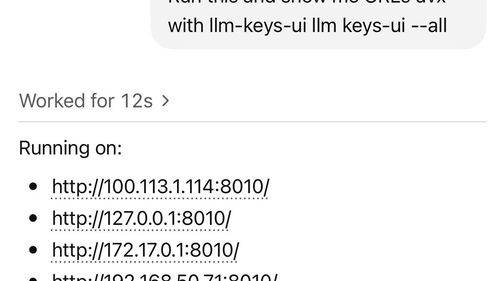 На удалённом сервере открыта простая веб-форма для сохранения API-ключей LLM, а агент получает секрет shell-командой, не через чат.