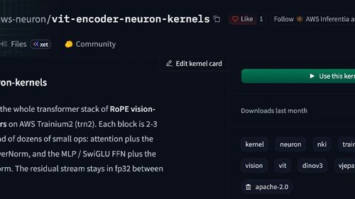 Схема запуска моделей Hugging Face на AWS Trainium через нативный бэкенд PyTorch вместо обёртки Optimum Neuron.