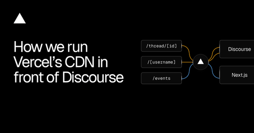 Vercel CDN как прокси для Discourse и других монолитов