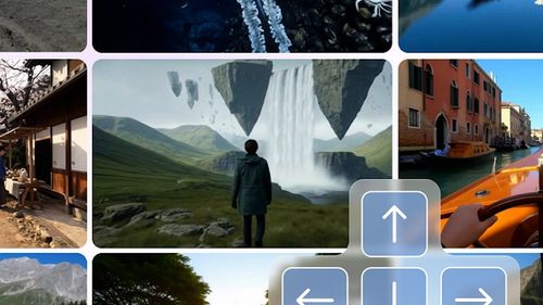 Интерактивная 3D-сцена, которую пользователь меняет текстом, пока модель одновременно генерирует движение, физику и звук окружения.