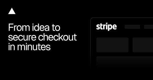 Stripe в Vercel: от идеи до чекаута за минуты